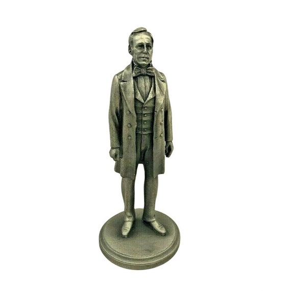 Lance Fine Pewter President Zachary Taylor 1976 Petitto W/ Book