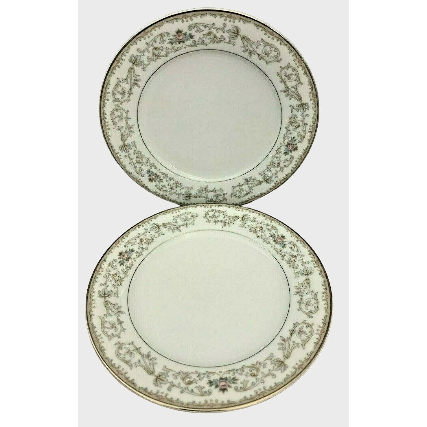 Noritake China Westbrook 5907 Pair Bread & Butter Plates 6 3/8