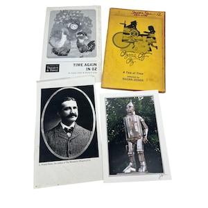 Ozma de Oz: Um conto de tempos e tempos em Oz Suzan Zeder + Cartão de Lata Autografado
