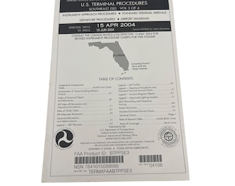 2004 FAA Terminal Procedures: Florida Instrument Approach Charts