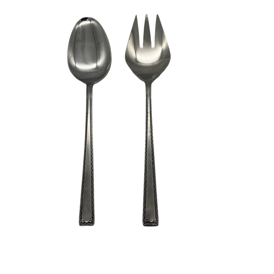 Watertown Stainless Steel Japan Serving Spoon and Cold Meat Etsy