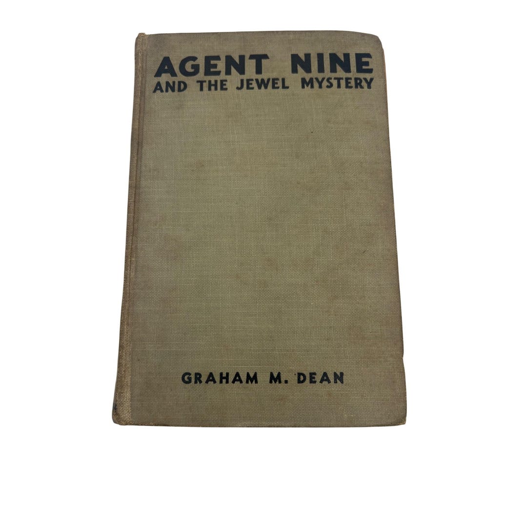 Vintage Agent Nine Spy Novel: 1935 G-man Mystery Adventure - Etsy