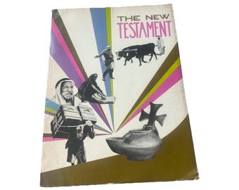 1962年 新約聖書（絵付き） ペーパーバック アメリカ聖書協会 欽定訳