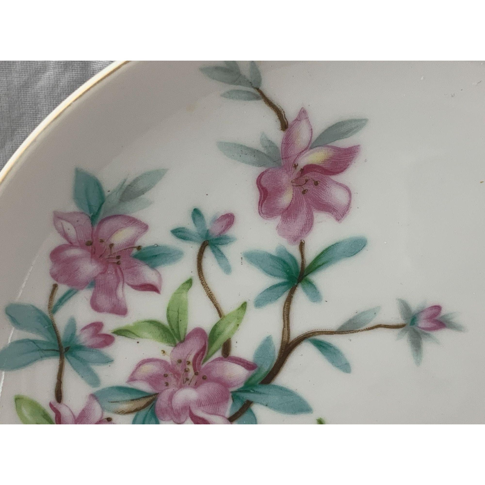 Yamaka China Pair of Salad Plates – Occupied Japan – Pattern