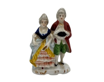 【MIOJ】鉄道模型（made in occupied Japan） Vintage 1940's Made in Occupied Japan Colonial Couple, Japanese