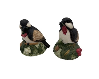 ファルツグラフ ウィンターウッド シジュウカラ ソルト＆ペッパーシェーカー 鳥の置物セット 3.5インチ