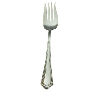 Simpson, Hall & Miller Silberplatte Besteck Aufschnittgabel 8.5 "SIH4