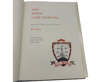 Dr. Seuss Las siete Lady Godivas 1987 Tapa dura con sobrecubierta Random House Reedición 1ª impresión