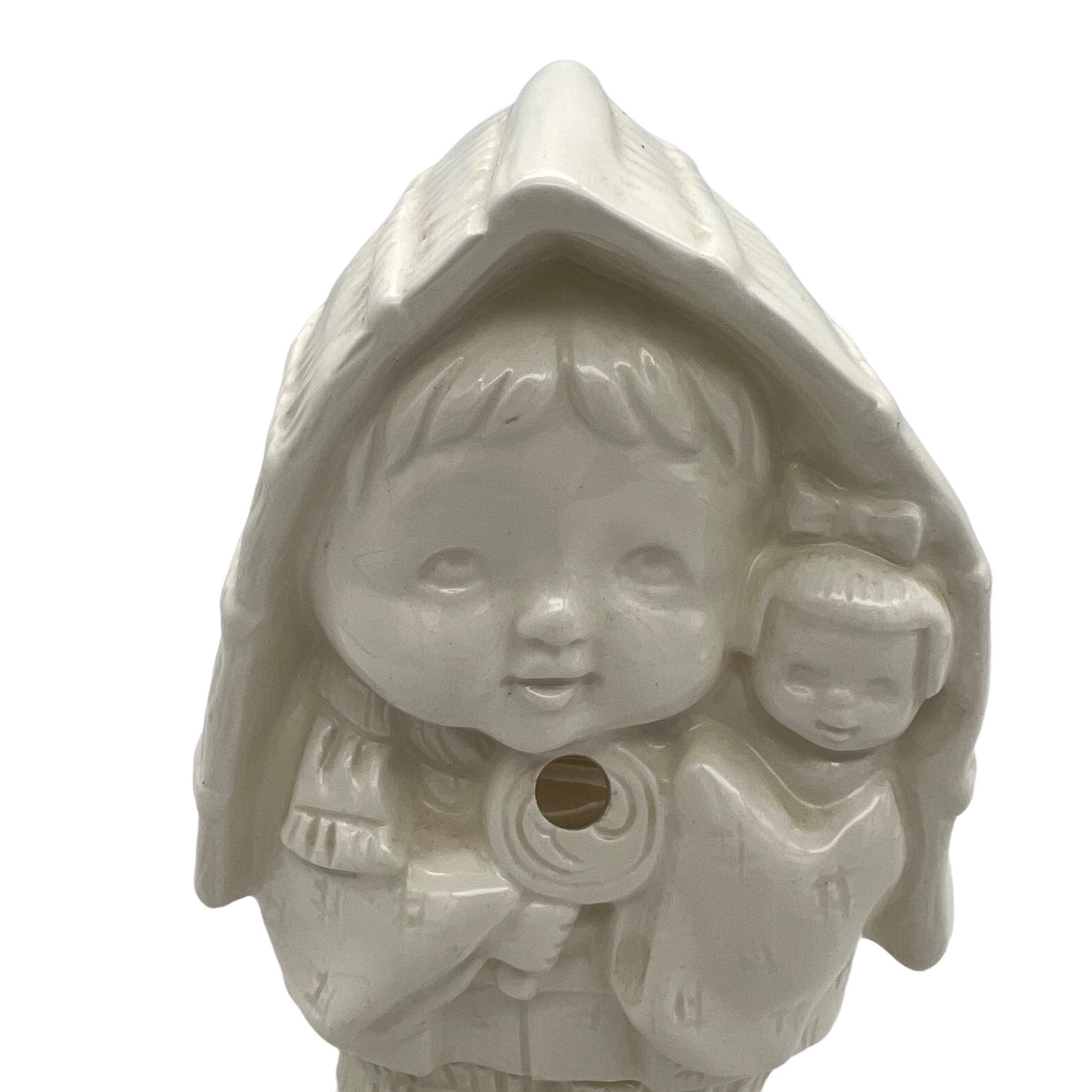 Ceramic String Holder Japan Little Girl With Doll & Lollipop Etsy