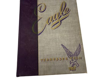 1953 Tennessee Tech Yearbook Vintage Tennessee Polytechnic Institute Cookeville