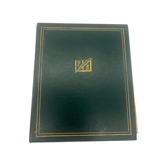 1962 World Book Encyclopedia Salesman Sample Binder: Mid-century