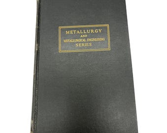 Physical Chemistry Of Metals 1953 Darken Gurry Metallurgy Engineering Textbook