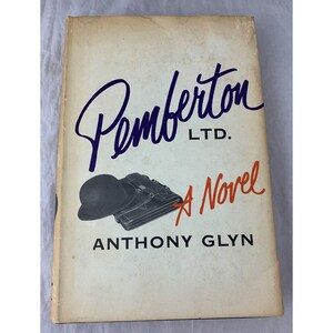 Pemberton Ltd. A Novel - Anthony Glyn - 1957 - Hardback - Book Club Edition
