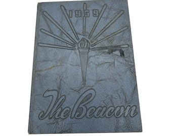 1959 The Beacon Yearbook East High School Knoxville TN Vintage Memorabilia