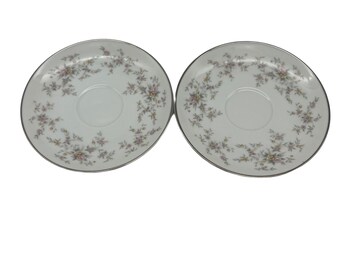 Vintage Noritake China Arlene schotels rozen en gele bloemen Japan 5802