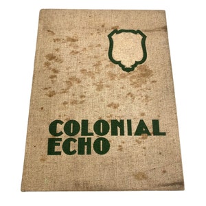 1940 Colonial Echo - William & Mary Yearbook - Vintage - College Yearbook