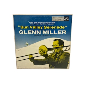 Vintage Glenn Miller - Sun Valley Serenade LP - 1954 RCA Victor Soundtrack