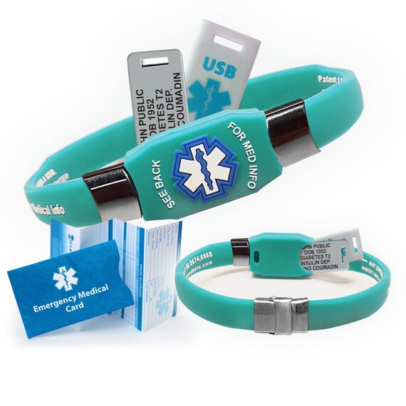 Bracelet médical usb Clearance