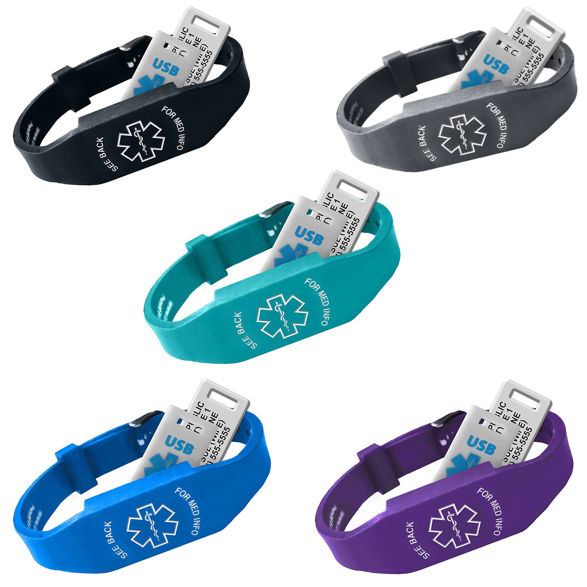 USBWD 2.0 Wristband Drive WD - All-in-One, the write choice