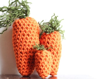 PATTERN for the Mr. Carrot & Family | amigurumi carrot | amigurumi pattern | crochet food | Montessori toys | Montessori