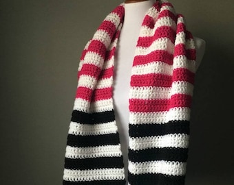 PATTERN for the Color Block Scarf | Modern Scarf | Crochet Pattern | Scarf Pattern | Crochet | Knitwear | Scarf |