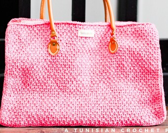 PATTERN for the Honeycomb Handbag | Handmade Handbag | Handbag | Large Bag | Tote Bag | Bag Pattern | Crochet Bag Pattern