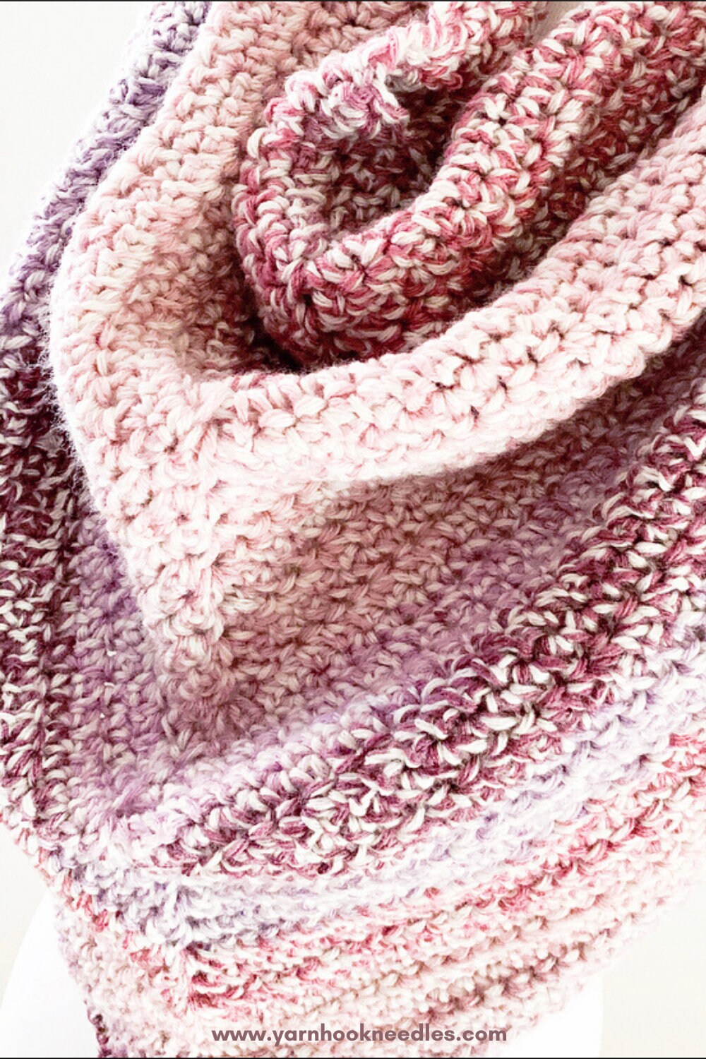 PATTERN for an Easy Crochet Triangle Scarf | Crochet Wrap | One Skein ...