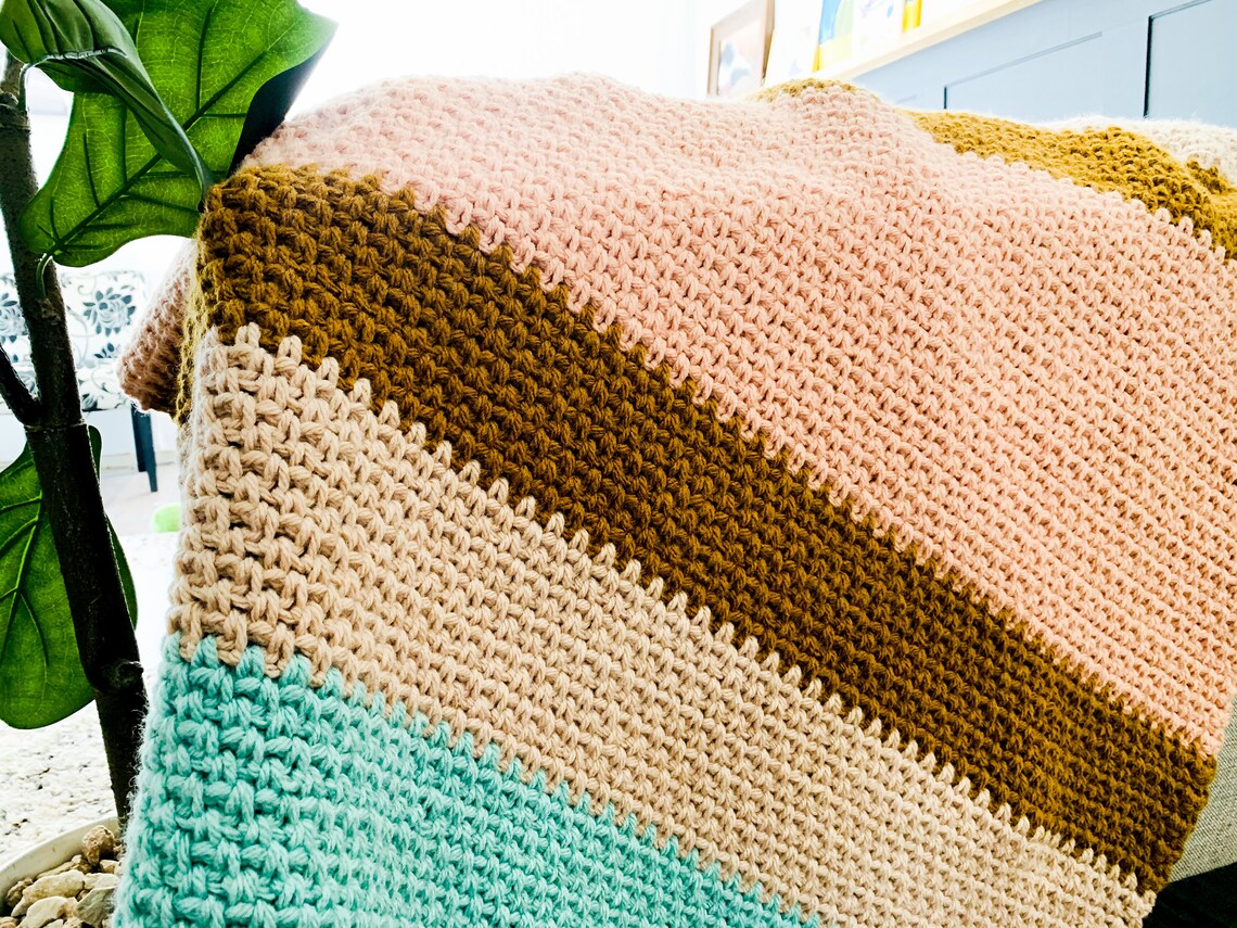 PATTERN for the Storybook Blanket Crochet Pattern Beginner Etsy