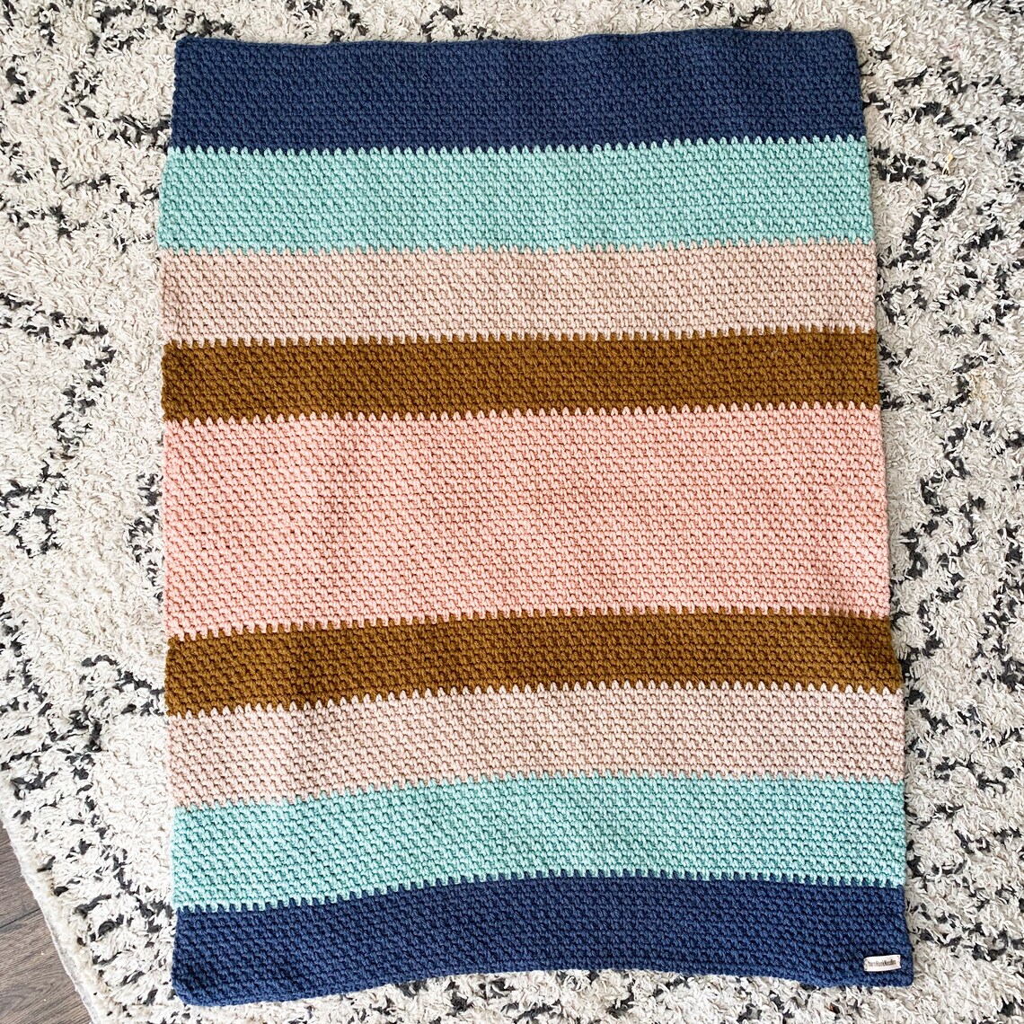 PATTERN for the Storybook Blanket Crochet Pattern Beginner Etsy