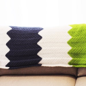PATTERN for the best beginner chevron blanket crochet chevron blanket beginner crochet blanket blanket pattern image 8