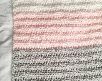 PATTERN for the Easiest Crochet Baby Blanket | Crochet Pattern | Blanket Pattern | Crochet | Blanket | Baby | Baby Gift | Nursery | Decor |
