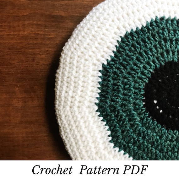 PATTERN For the Crochet Eyeball Pillow | Halloween | Decor | Monster Decor | Playroom | Kids Room | Crochet Pillow | Home Decor |
