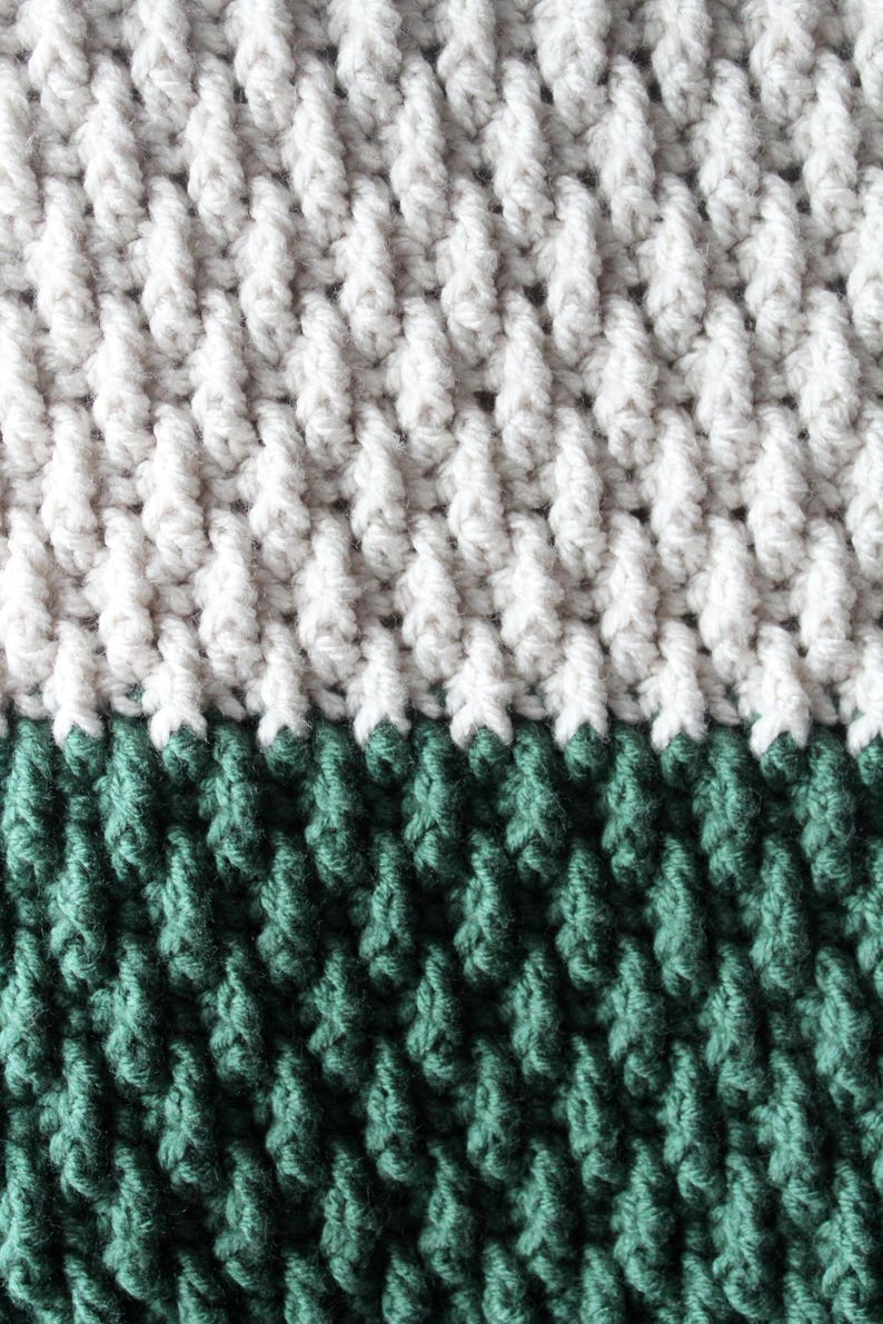 PATTERN for the Alpine Blanket REVISED & TESTED Crochet Baby Blanket Blanket Pattern Crochet Pattern Crochet image 6