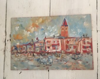 French riverside scene #1