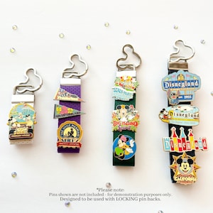 Pin Board Display, Pin Trading Display, Pin Holder, Pin Bag Charm, Pin Trading Keychain, Pin Trader Backpack, Faux Leather Pin Display