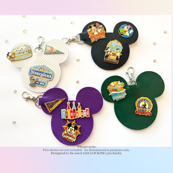 Portable Pin Display, Pin Trading Display, Zipper Pull, pin holder strap, Disney Pin Holder, Pin Trader Backpack, travel pin holder
