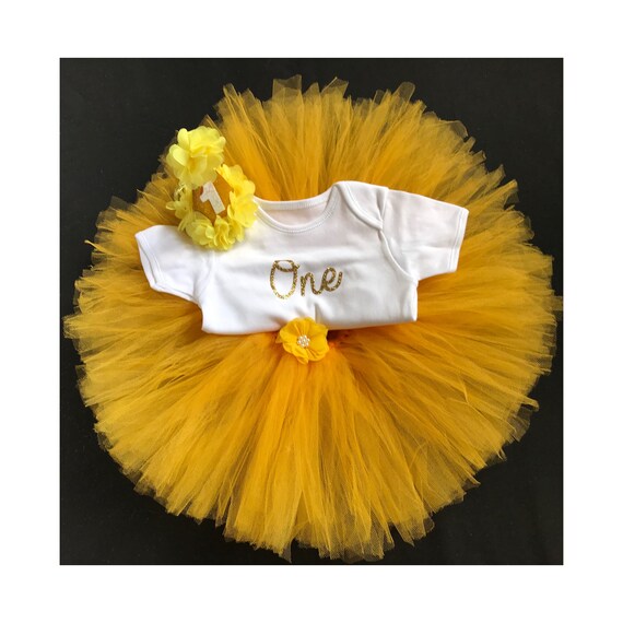 Girls 1st Birthday Dress Outfit Tutu Skirt Navy Floral First Cake Smash 9-12 mth