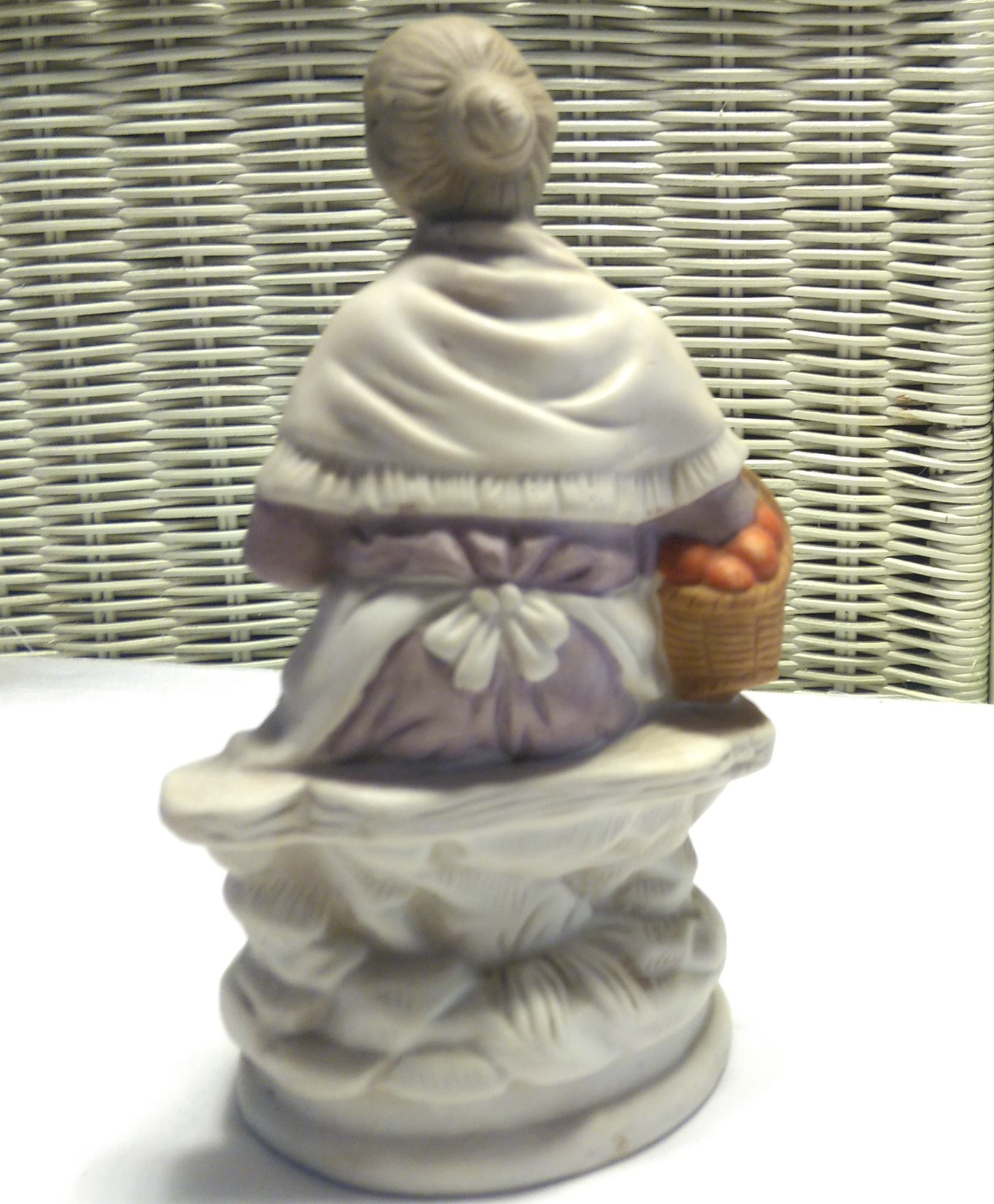 Vintage Figurine/ceramic/resin/old Lady Figure/home Etsy