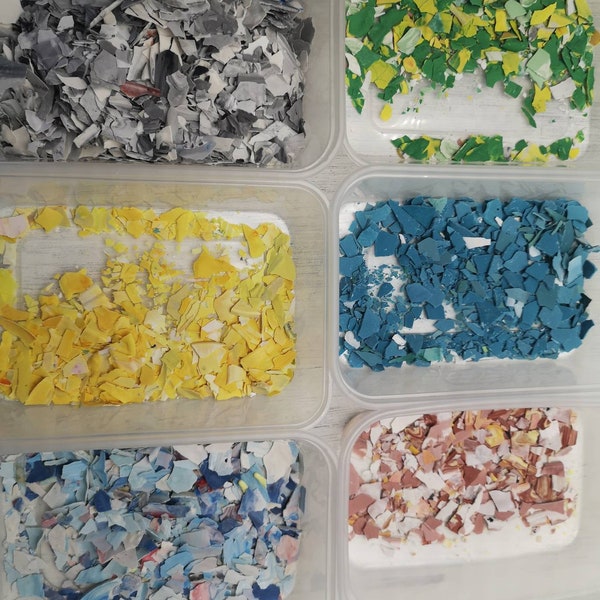 Multi-colour Terrazzo Chips, Jesmonite Flakes, Resin Embellishments, Clay Sprinkles, Jewellery Making Accessories