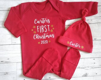 personalised my first christmas outfit