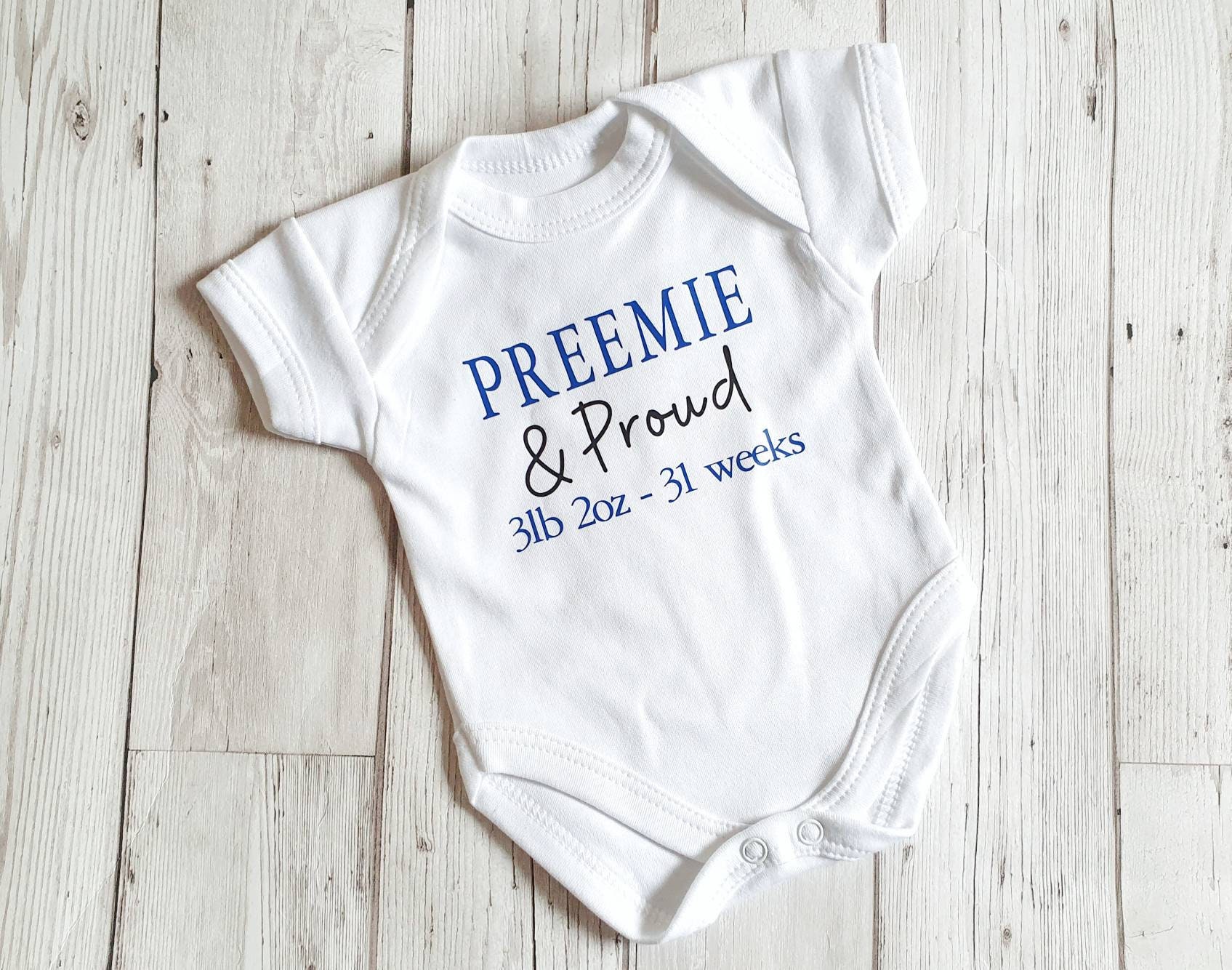 Preemie Baby Girl Clothing Nicu Baby Onesie Started From The