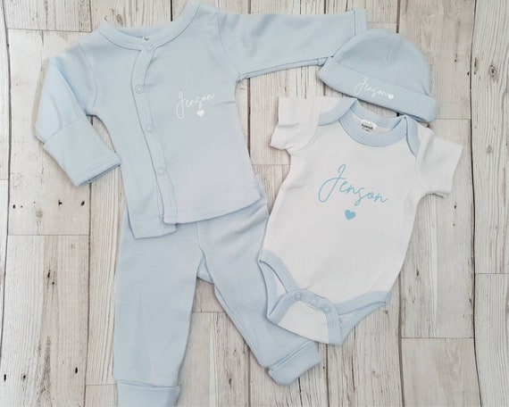 Personalised Baby Boy Preemie Coming Home Outfit Premature - Etsy