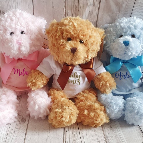 big personalised teddy bear