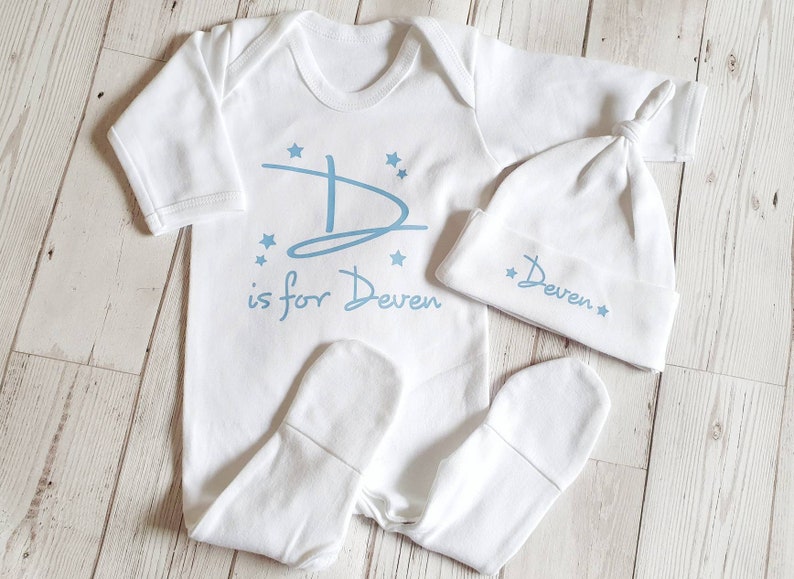 personalised baby outfit