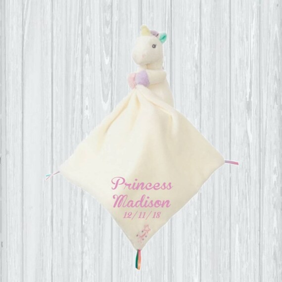 personalised comforter baby