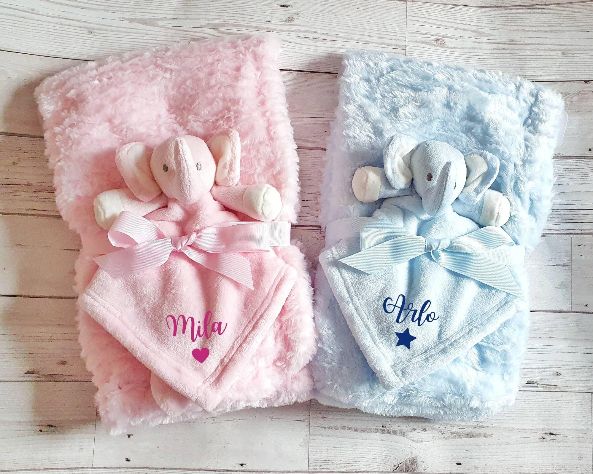 personalised minky blanket