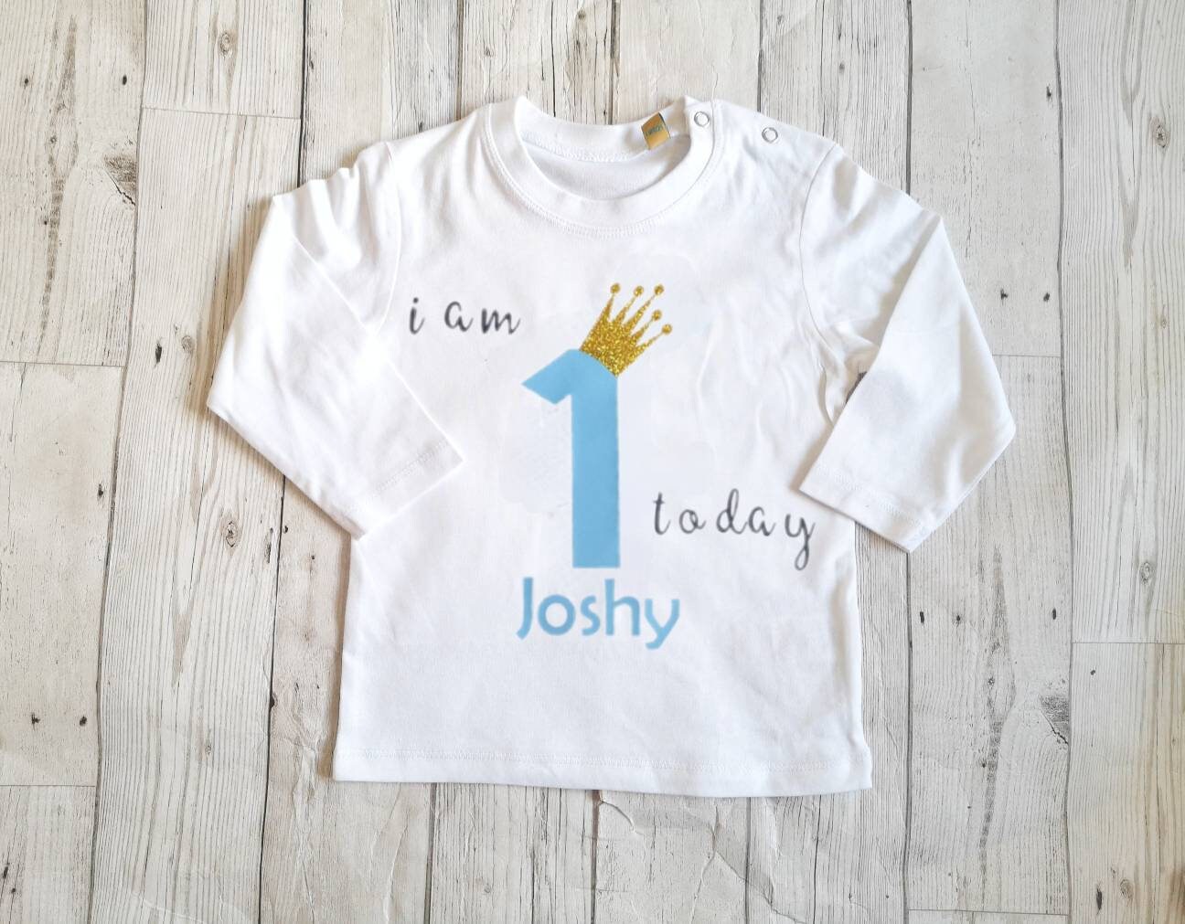 first birthday long sleeve shirt