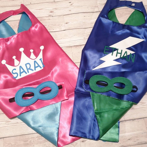 Personalizado Niño Super Héroe Cabo Máscara Disfraz Niños - Etsy España Personalizado Niño Super Héroe Cabo Máscara Disfraz Niños - Etsy España