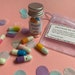 Happy Pill Jars | Mental Health Gift, Recovery Positivity Gift Self ...