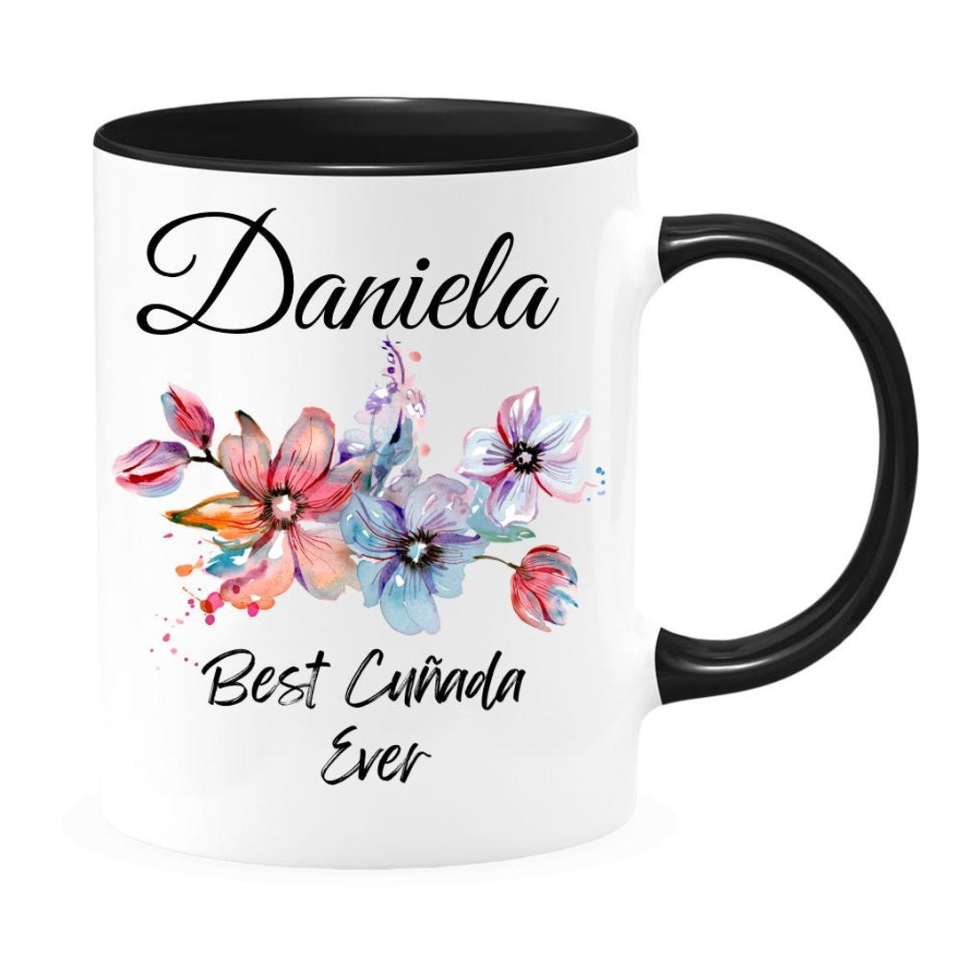 Best Cuñada Ever Personalized Mug Regalo Para Cuñada Cuñada - Etsy